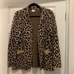 Jcrew Blazer Style Cardigan